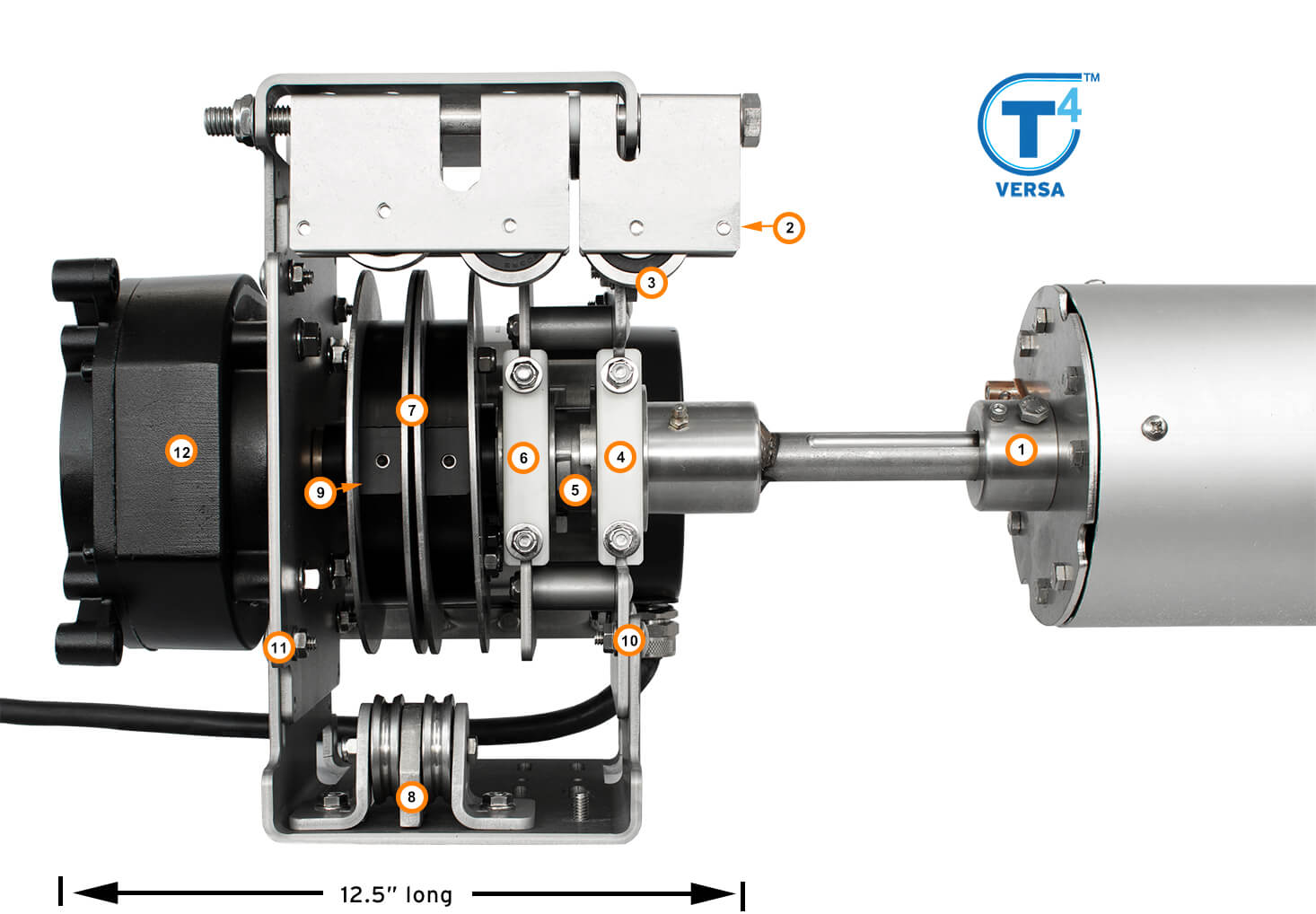 The New T4 Automatic Pool Cover Mechanism and Motor for Stainless